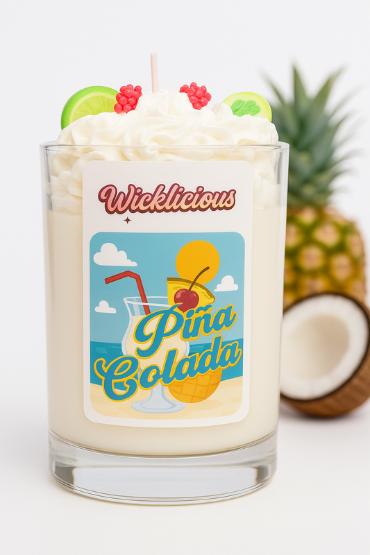 Piña Colada Whipped Candle